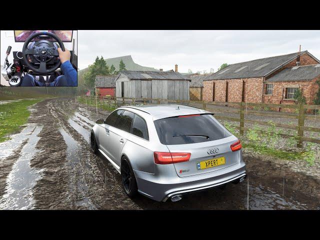 Audi RS6 Avant - Forza Horizon 4 | Thrustmaster T300RS