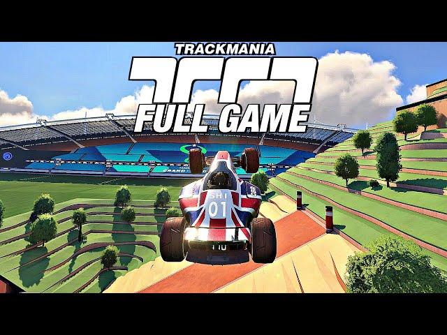 TRACKMANIA (2020) - Gameplay Walkthrough FULL GAME (All Medals)