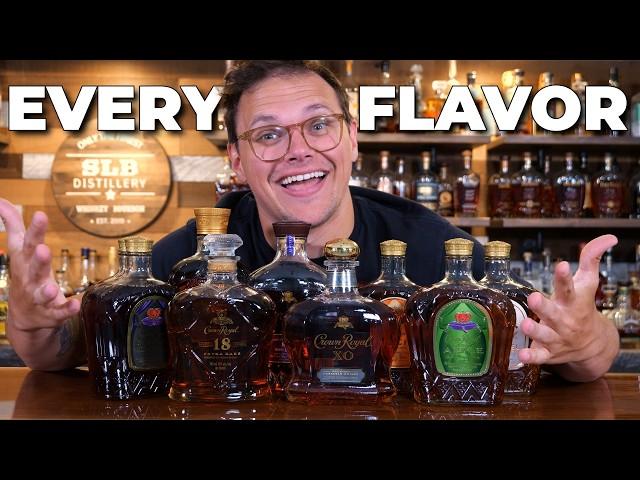 We Tried ALL The Crown Royal Flavors!