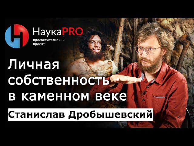 Личная собственность в каменном веке – антрополог Станислав Дробышевский | Научпоп