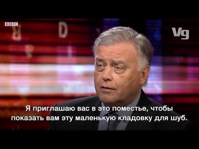 Экс-глава РЖД Якунин на BBC