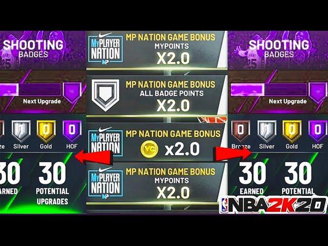 *NEW!* NBA 2K20 INSTANT BADGE GLITCH *ALL BADGES* AFTER PATCH 1.09! PS4 & XBOX (2K20 BADGE GLITCH)