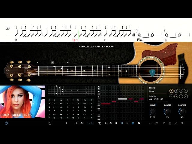 Melodia ta - Doda | jak grać akordy i bicie | guitar tutorial by Paul Raksa