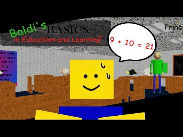 Roblox Baldi’s Basics My movie animation (Part 1)