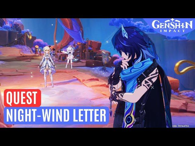 Night-Wind Letter Quest Genshin Impact