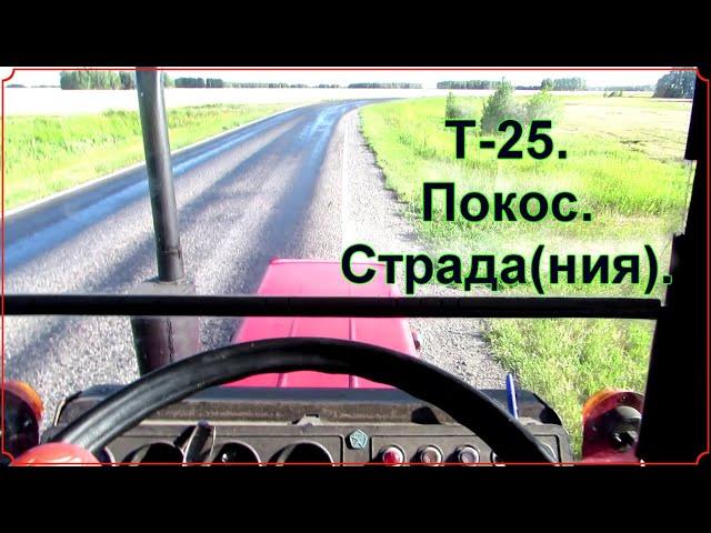 Т- 25.  Покос.  Страда(ния).