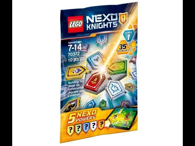 LEGO Nexo Knights 70372: Combo NEXO Powers/Комбо NEXO Силы. Волна 1 (+Объявление)