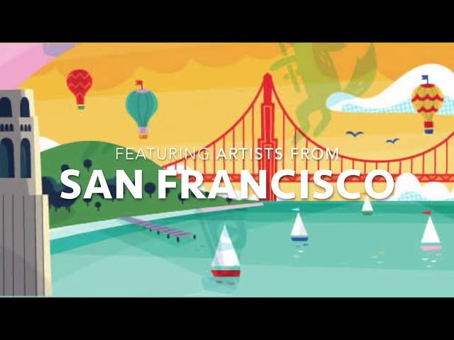 San Francisco Airport Local Art Show 2018 | FlipBooKit