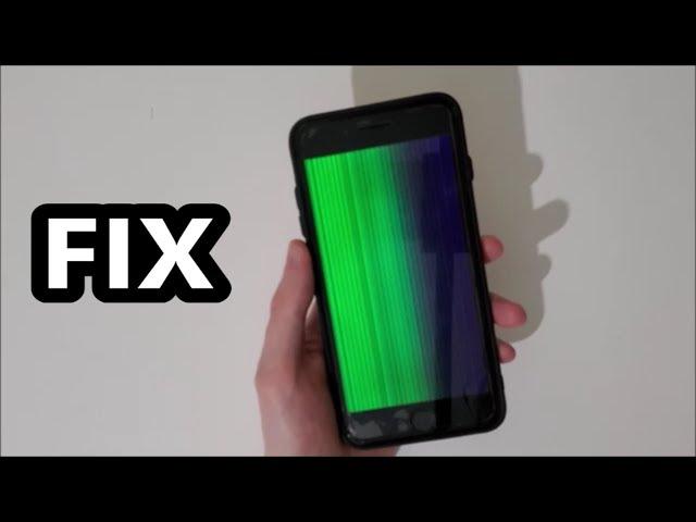 iPhone Flashing Green Screen FIX (iPhone 8 Plus)