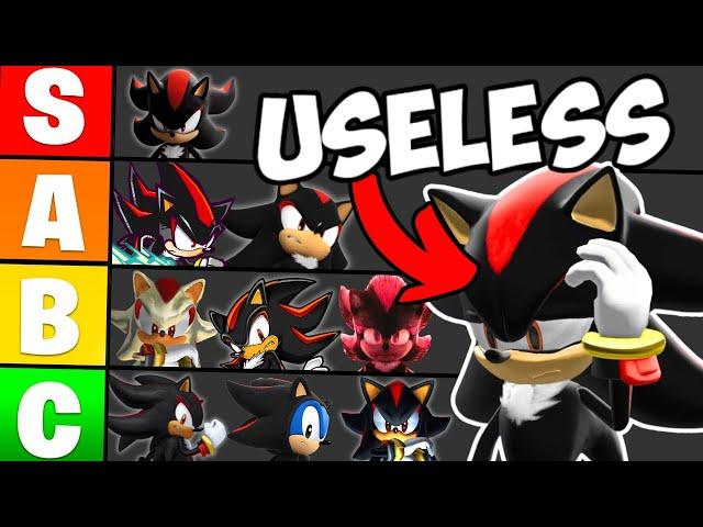 Ranking How USELESS Shadow is in Every Sonic Game