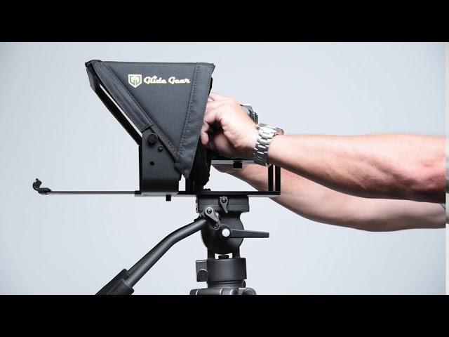 Glide Gear TMP 100 Tablet Teleprompter Set Up Video