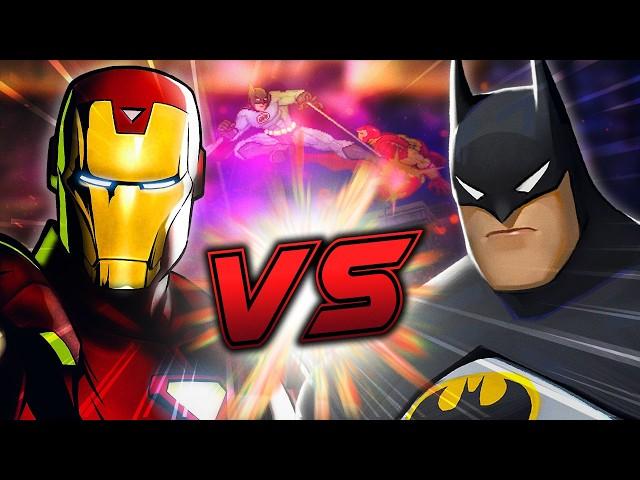 Batman VS Iron Man… for a DAD!? (Marvel vs DC Animation)