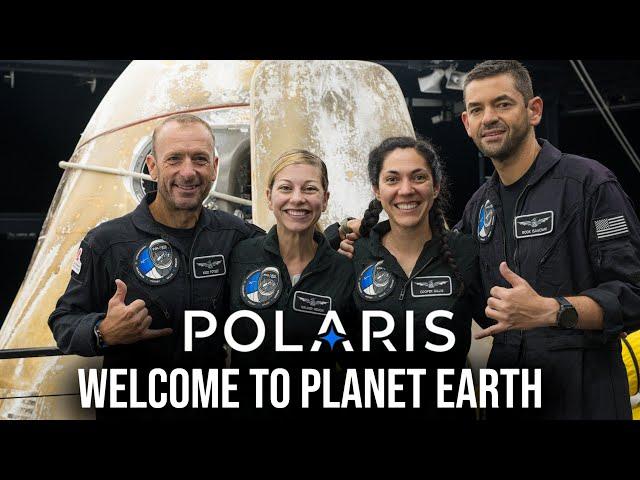 Welcome to planet earth - Polaris dawn (trailer) @SpaceX