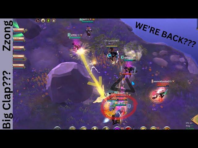 We're BACK?!?!?!  | Albion Online Small Scale | HEALER POV | Zzong