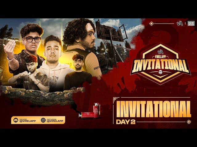 VIRELAPP INVITATIONAL DAY 2 @JONATHANGAMINGYT @officialscoutop @GodLikeEsportss @S8ULGG @goblinbgmi