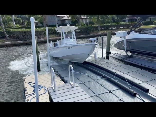 Deluxe Drive On Floating Boat Dock From Gulf Stream Docks