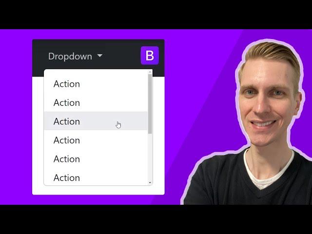 Bootstrap 5 Dropdown Menu Scrollable