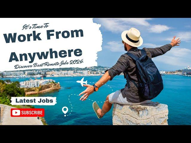 Work From Anywhere - Remote Jobs 2024 | 2000 $ Skill Up Incentive Every Year | Latest Jobs 2024