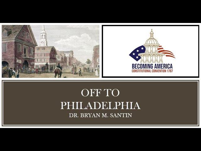 Off To Philadelphia - Dr. Bryan M. Santin