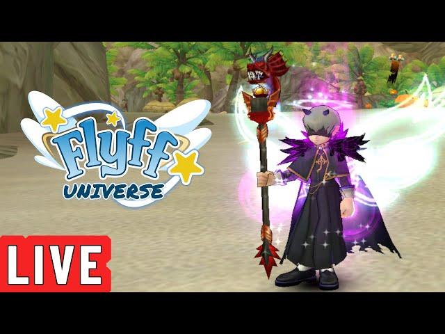 Flyff Universe - Lv. 160 Elementor AOE HNR Leveling/Farming