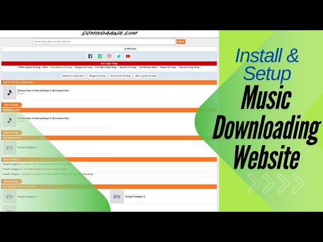 Create a Music Download Website Easy PHP Script Setup & Installation Guide!