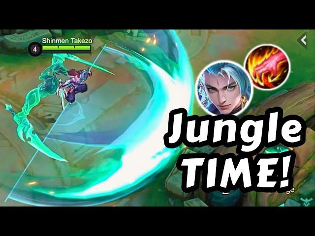 Is This Hero Actually Better In The Jungle? | Mobile Legends Shinmen Takezo