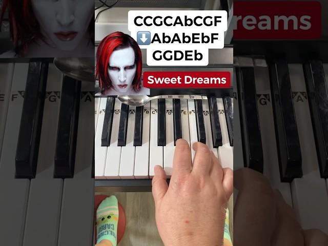  Sweet Dreams Piano Tutorial #pianotutorial