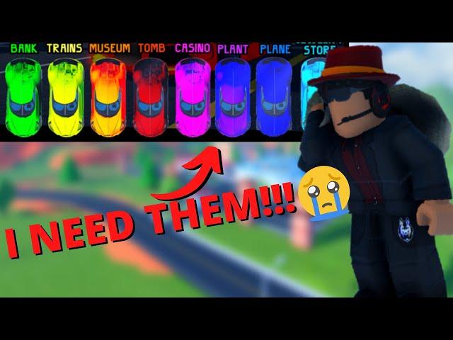 Casual Grinding for Hyperchromes! | Roblox Jailbreak