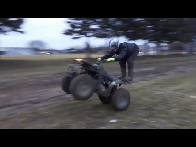 wheelie fun on a kazuma Dingo 150