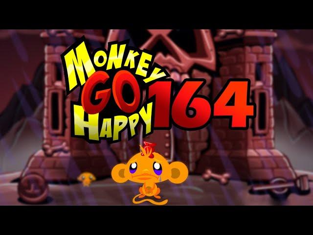 Игра "Счастливая Обезьянка 164" (Monkey GO Happy 164) - прохождение