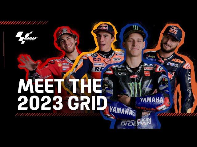 Meet the 2023 MotoGP™ grid!