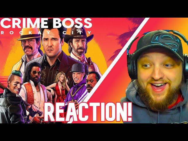 CRIME BOSS ROCKAY CITY REVEAL TRAILER REACTION! | THE GAME AWARDS 2022 | GTA STYLE GAME?