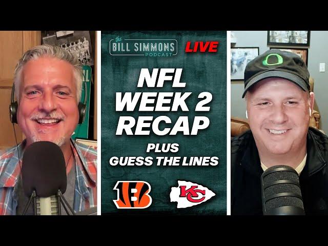 NFL Week 2 Reactions LIVE with Bill Simmons and Cousin Sal