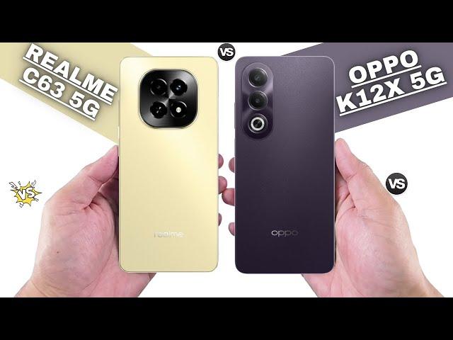 Realme C63 5G Vs Oppo K12X 5G