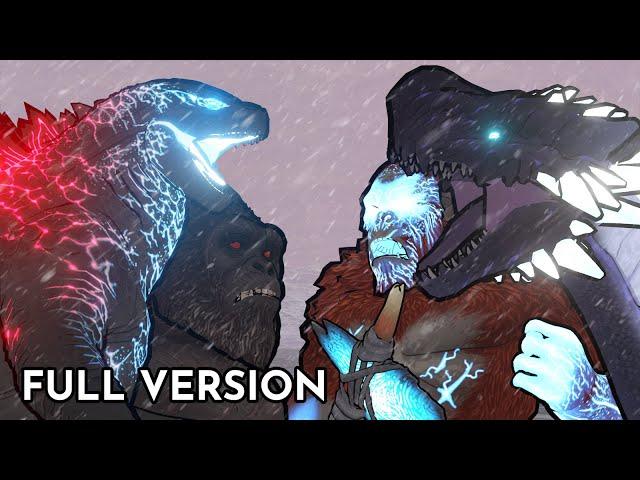 Godzilla and Kong vs Skar King and Shimo | Fan Animation (Full Version)