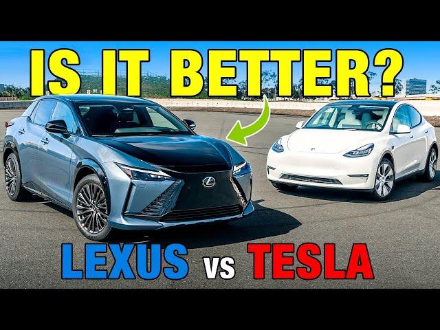 Lexus RZ 450e vs. Tesla Model Y | Did Lexus Build a Better Electric SUV? | Price, Range & More!