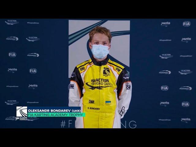 FIA Karting Academy trophy 2021. Ardia, Italy. Highlights | Oleksandr Bondarev