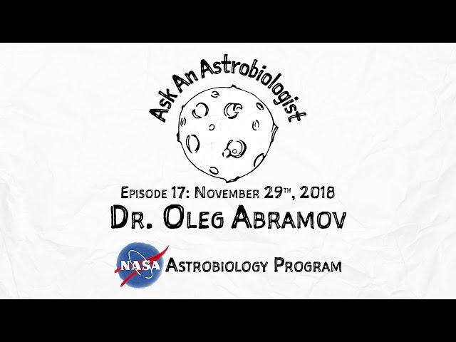 Living on Mars with Dr. Oleg Abramov