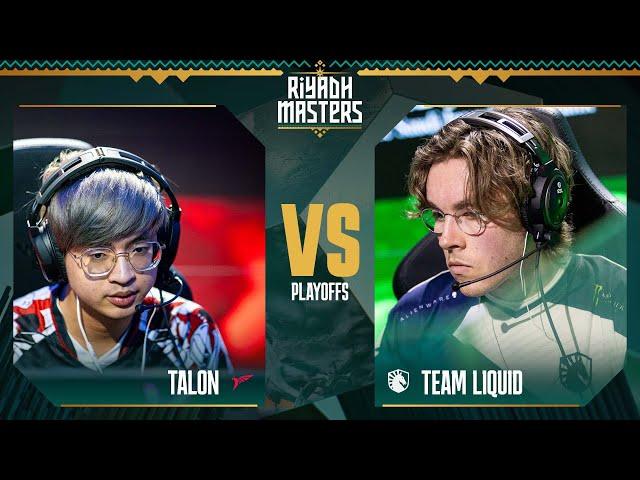 TALON vs. Team Liquid // Riyadh Masters 2023 – Day 9 – Playoffs