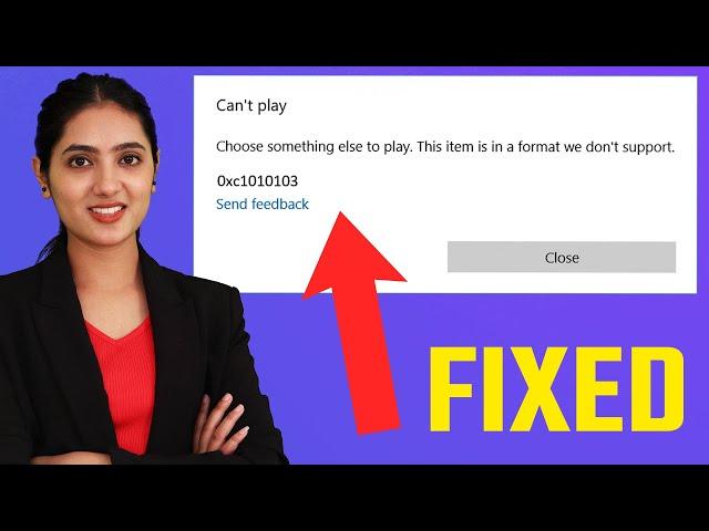 Video Playback Issues, Problems And Error In Video Playing On Windows 11