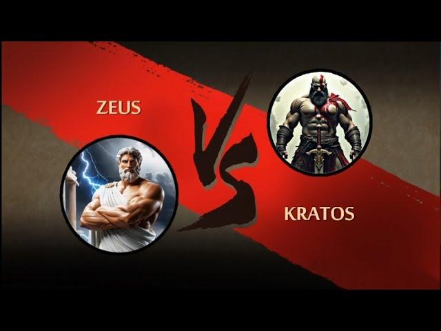 Zeus Vs Kratos 