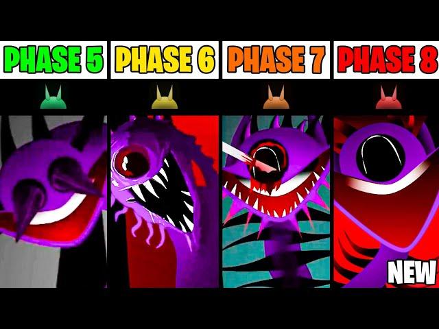 New Phase 5 VS Phase 6 VS Phase 7 VS Phase 8 in Incredibox Sprunki (New Mod)