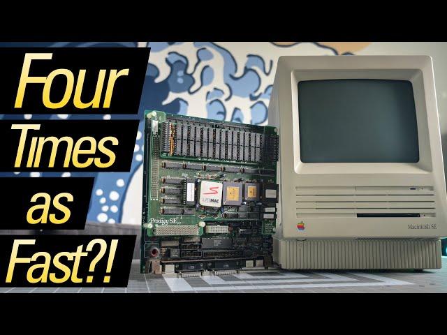 This vintage upgrade made the Mac SE into a MONSTER!