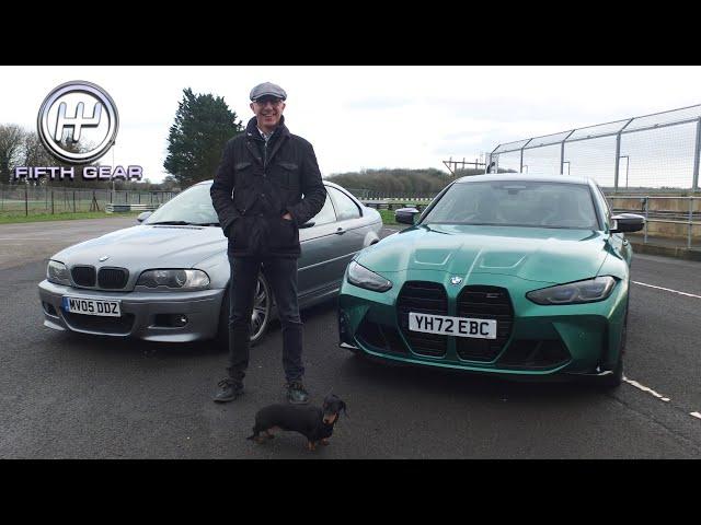 BMW M3 OLD E46 VS NEW G80 : Shoot-Out | Fifth Gear