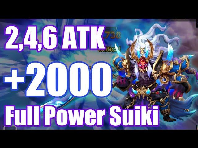 2, 4, 6 ATK +2000 Full Power Suiki, so dangerous onimusha debut【Summoners War RTA】