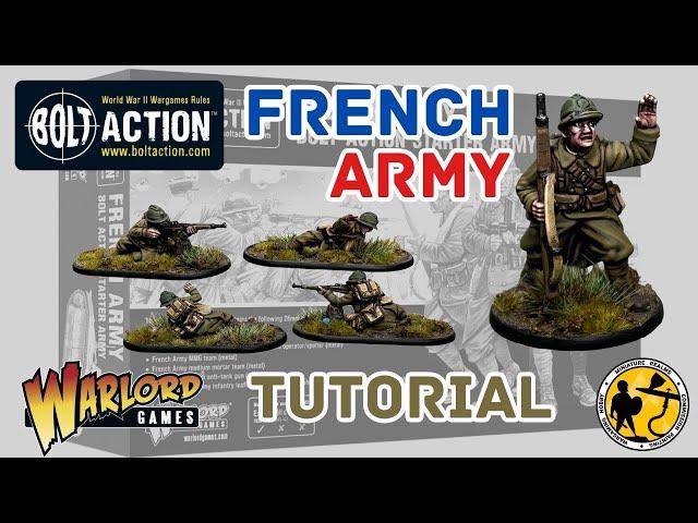 Warlord Games Bolt Action | New French Infantry Early Look & Tutorial