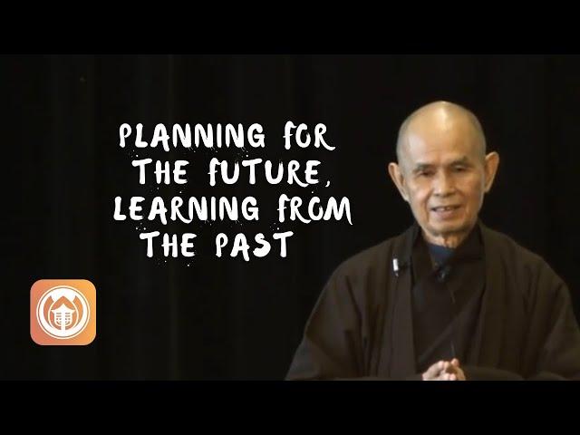 Planning for the Future, Learning from the Past | Thich Nhat Hanh (short teaching video)