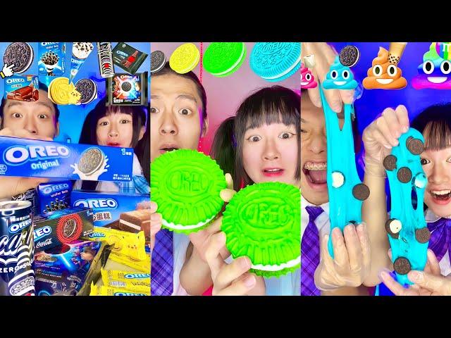 Random Emoji Food Challenge ASMR Compilation!Oreo (Part18)