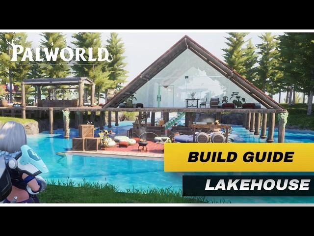How to Build an Aesthetic Lakehouse in Palworld - FULL Build Guide