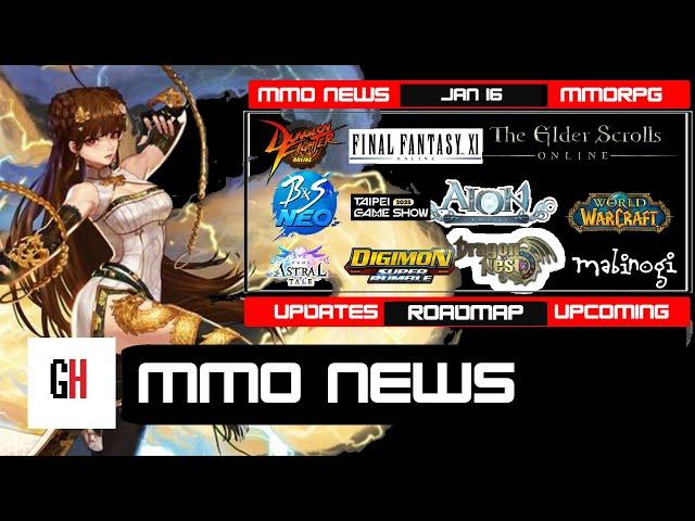 MMO News 1/16 – DFO, Nvidia AI Boss, Aion Classic EU, WoW, FF11, ESO, Dragon Nest, and More